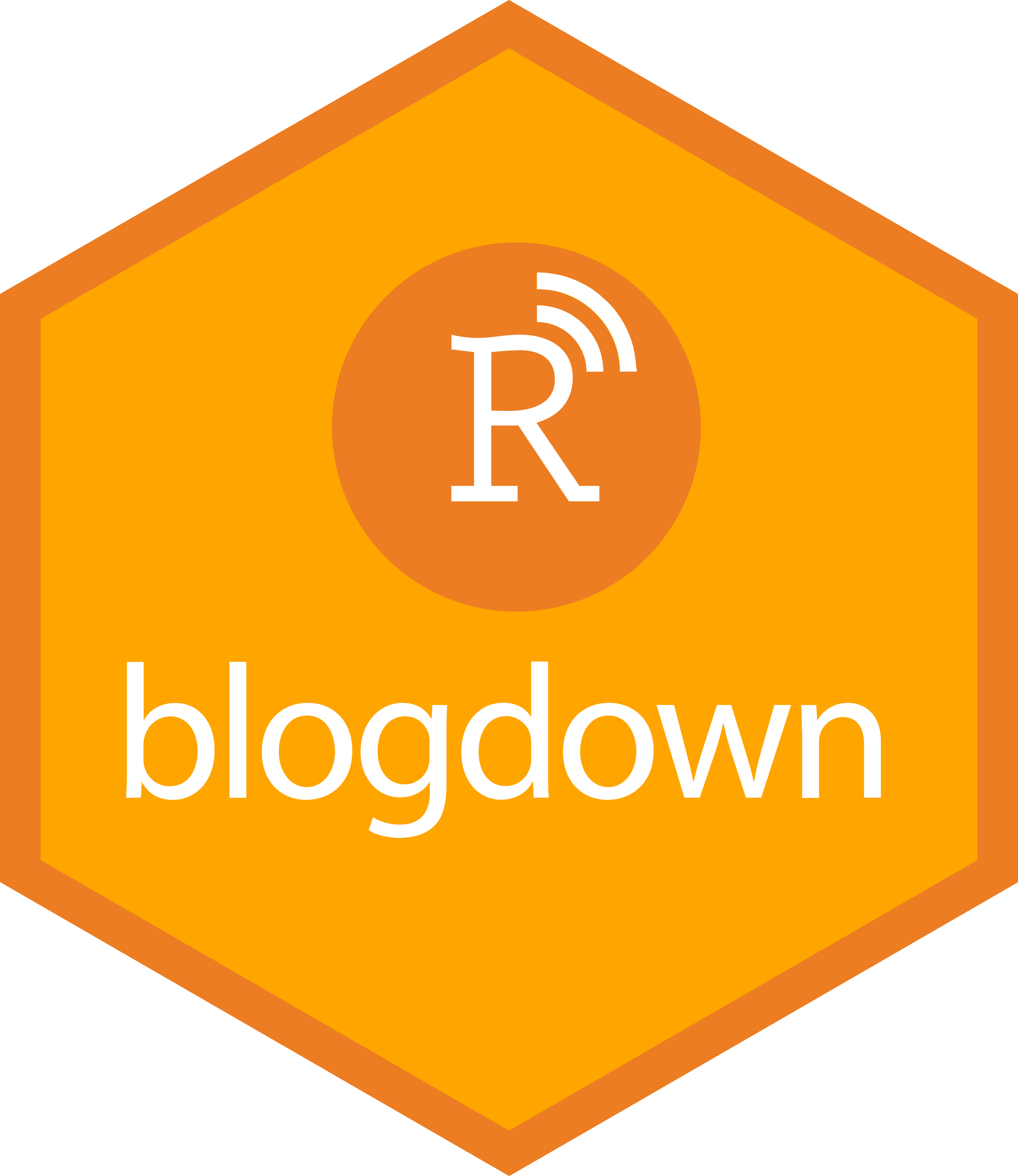 Blogdown hex